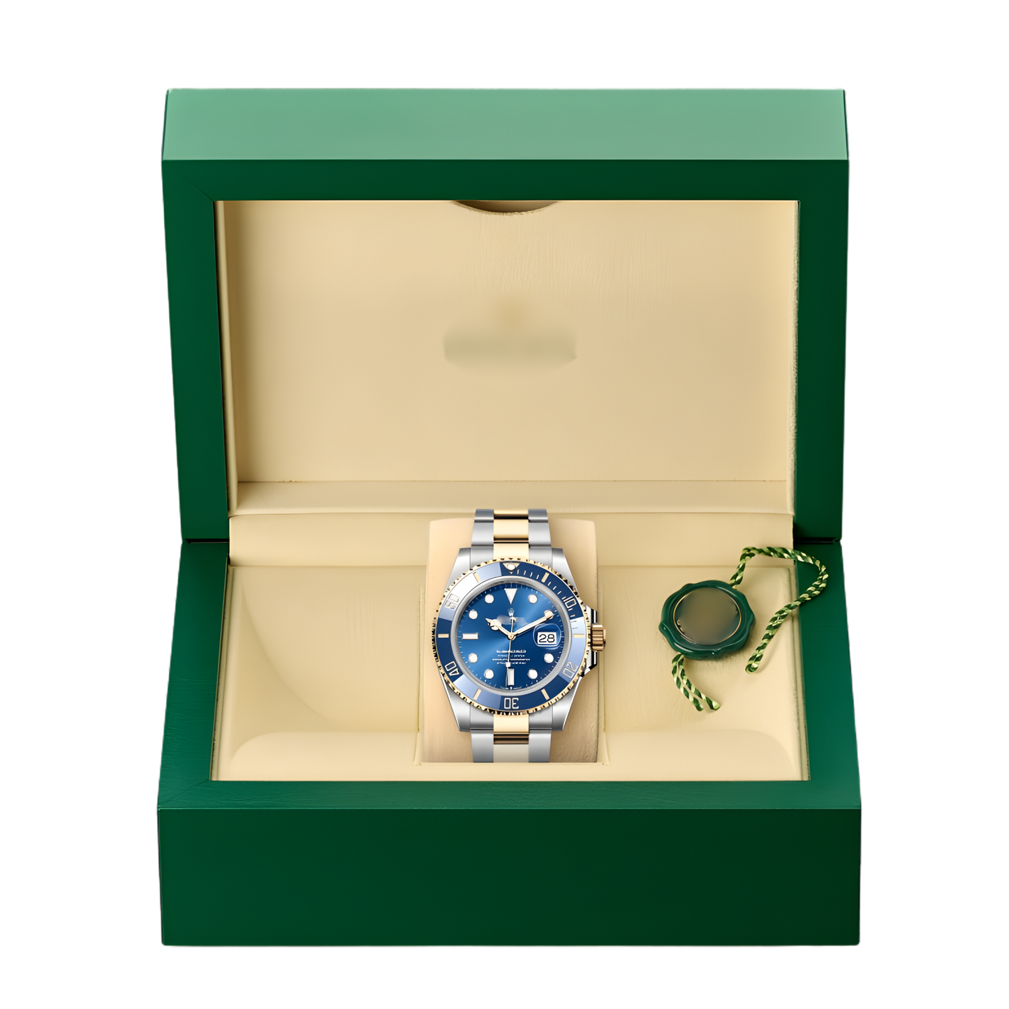 Reloj Automático Deportivo de Acero con Esfera Azul